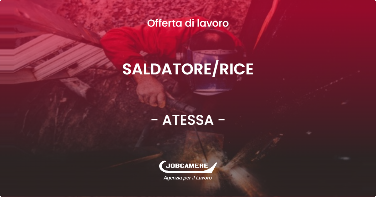 OFFERTA LAVORO - SALDATORE/RICE - ATESSA (CH)